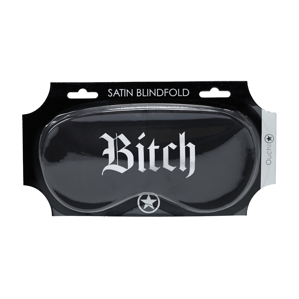 Maschera Sexy Bitch-Printed Satin - immagine 2