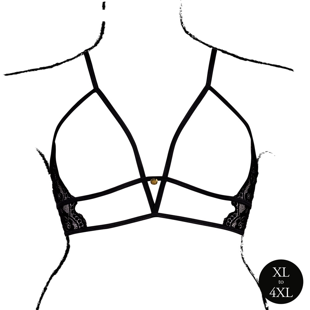 Reggiseno Sexy Open Cup Triangle - immagine 3