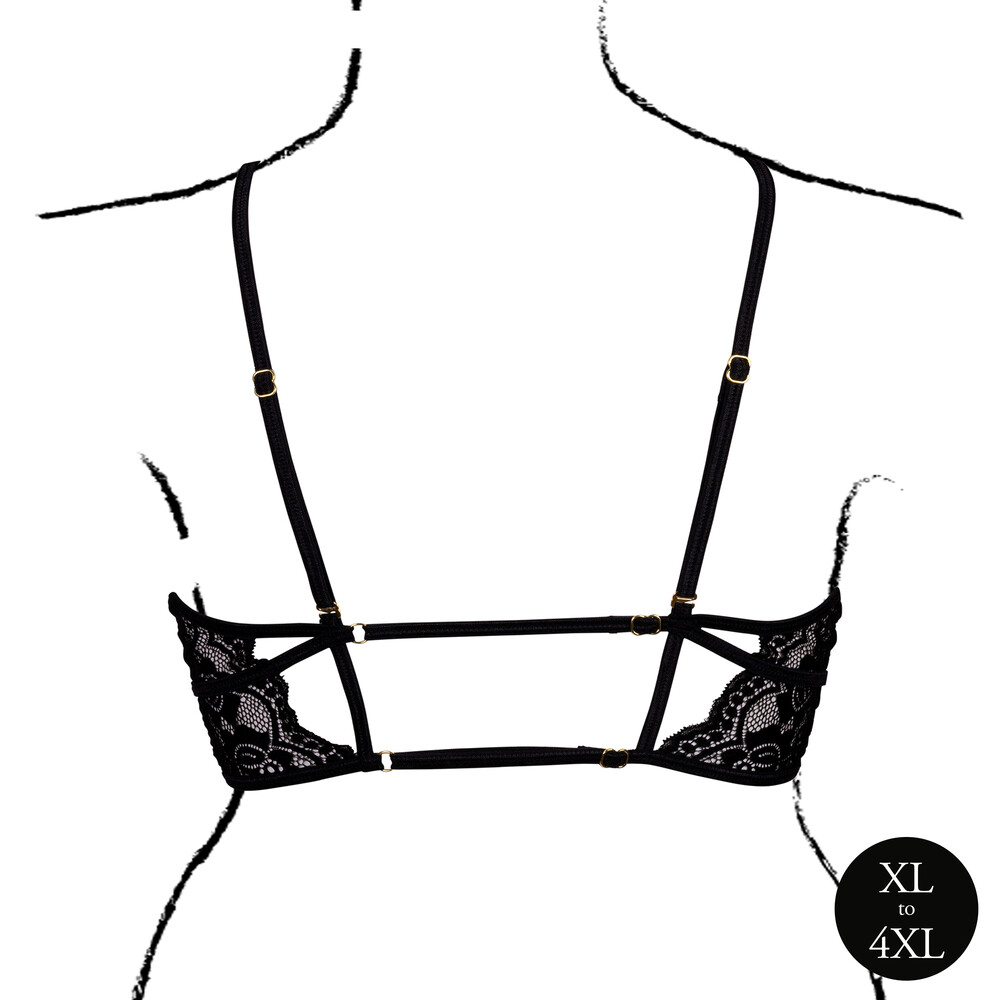 Reggiseno Sexy Open Cup Triangle - immagine 4