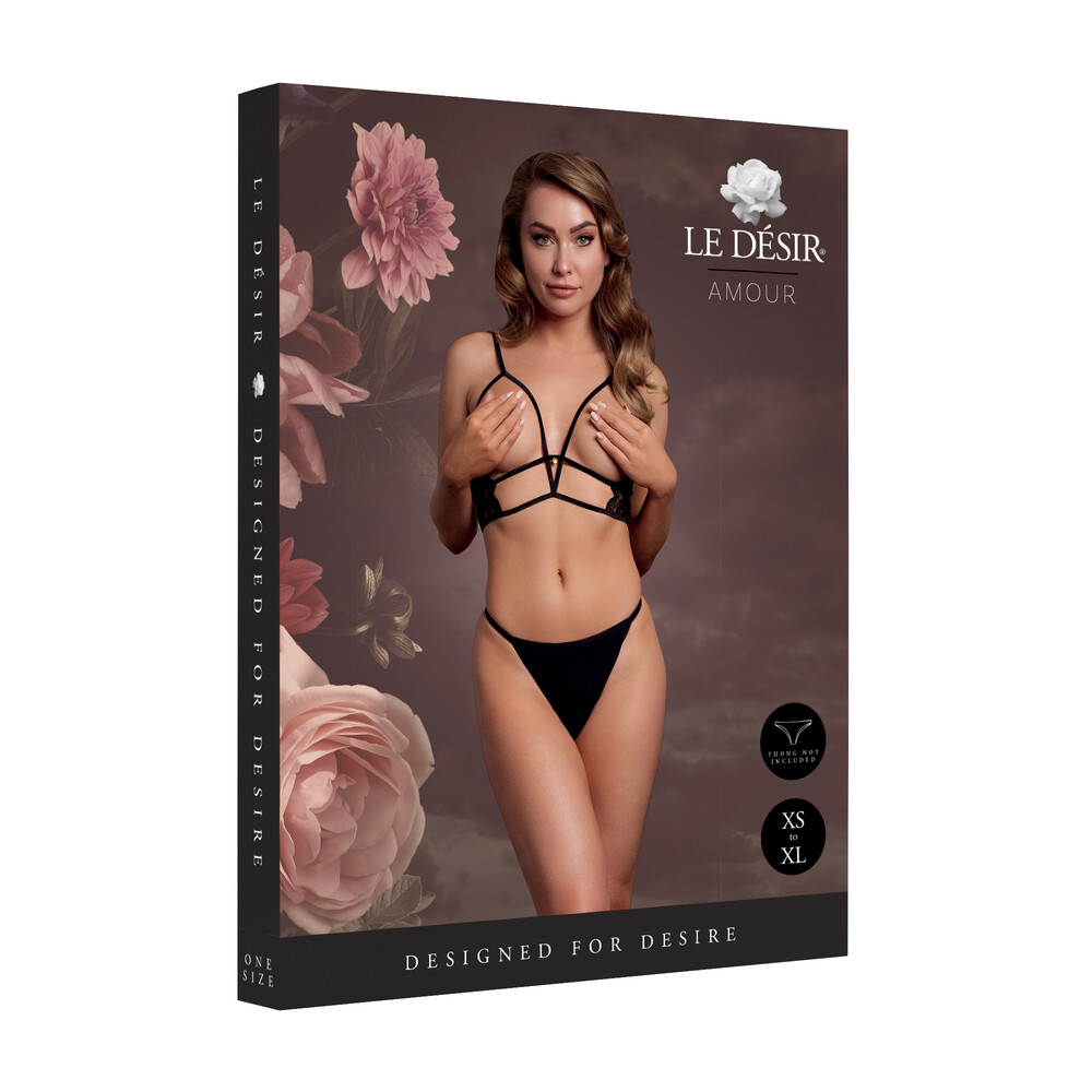 Reggiseno Sexy Open Cup Triangle - immagine 5