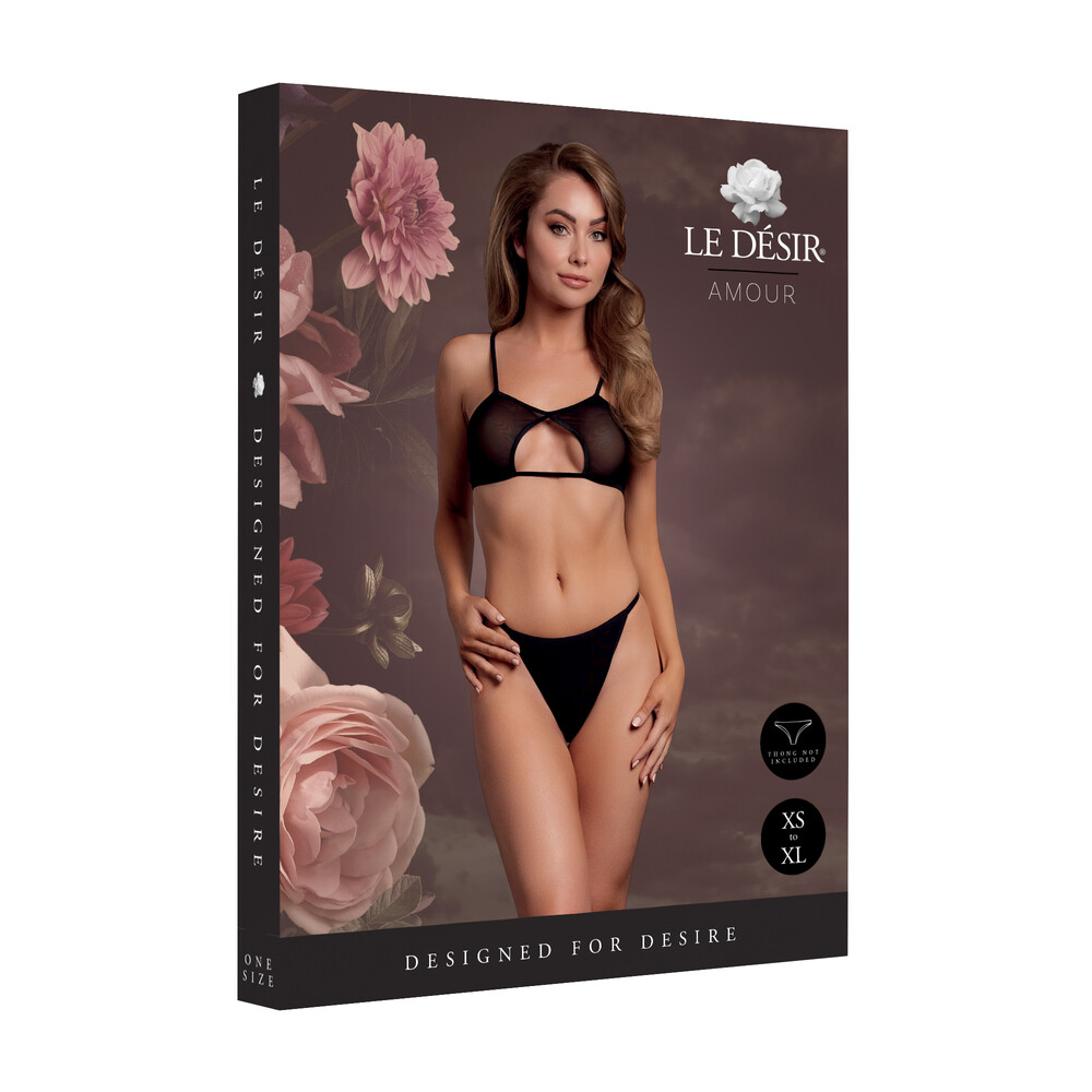 Reggiseno Sexy Keyhole Mesh - immagine 5