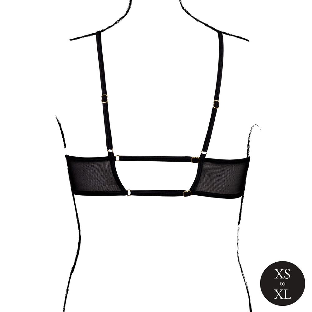 Reggiseno Sexy Keyhole Mesh - immagine 4