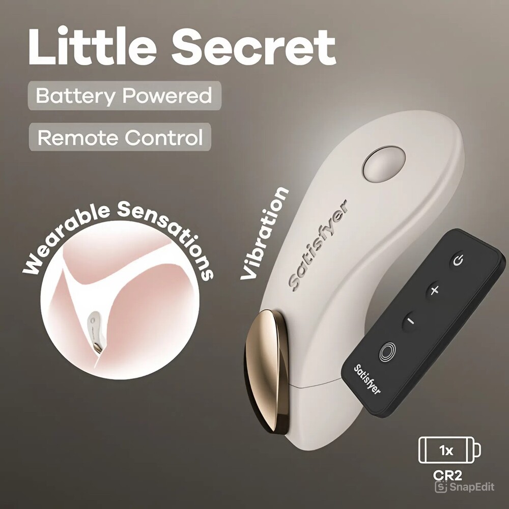 Vibratore Clitoride Little Secret Battery