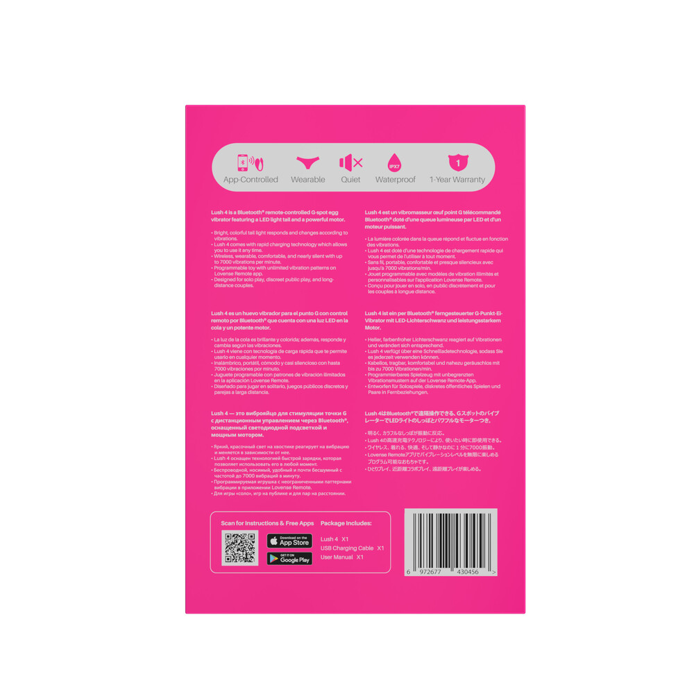 Ovetto Vibrante Lovense Lush 4 - immagine 10