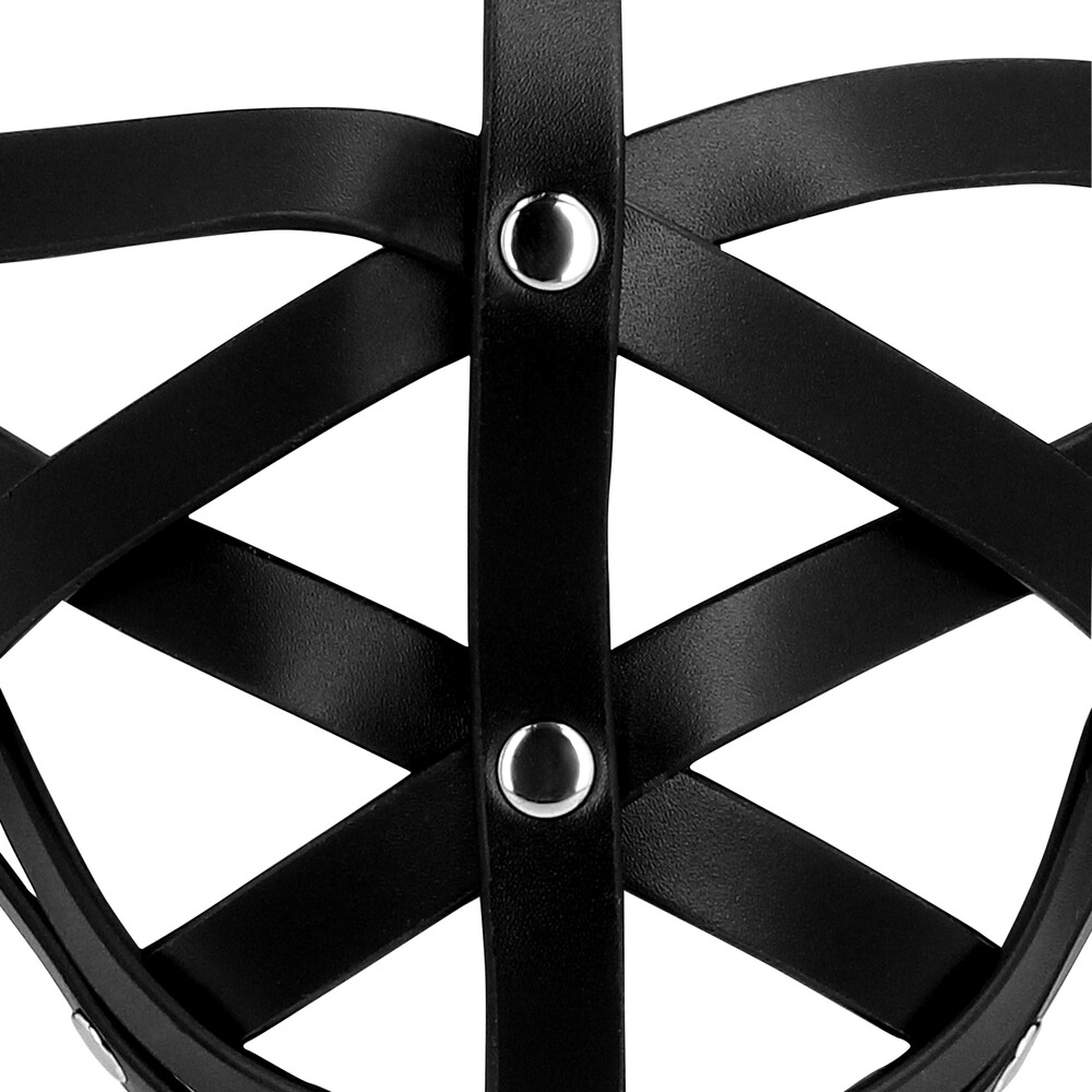 Maschera Bondage Cage - immagine 6
