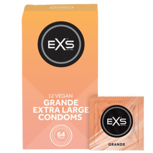 EXS | Preservativi XXL 64 mm esclusivo in lattice naturale
