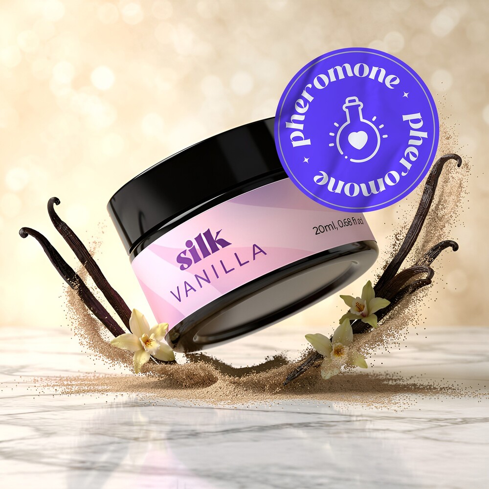 Candela da Massaggio Silk Vanilla - immagine 2