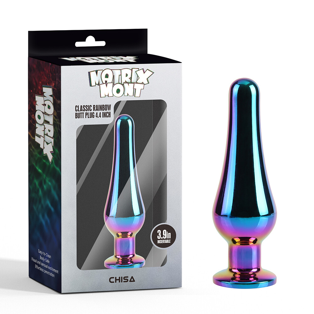 Classic Rainbow Ø 3,5 cm Plug Anale