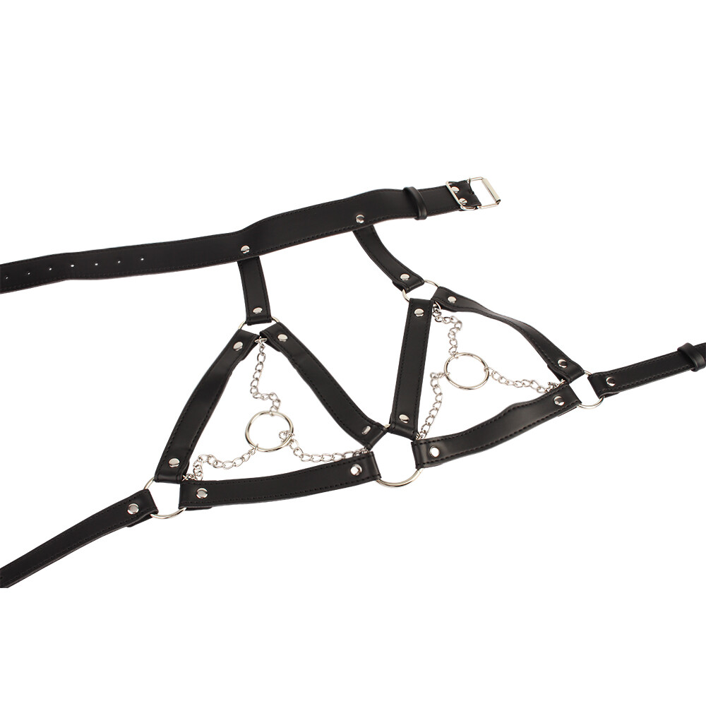 Breast O-ring Imbracatura Bondage - immagine 5