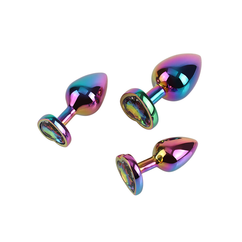 Rainbow Heart Set Plug Anali - immagine 3