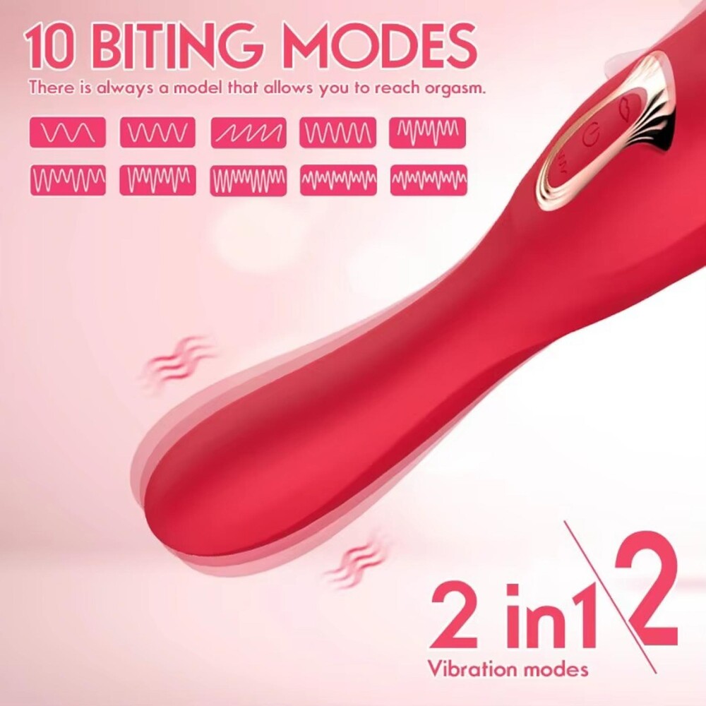 Big Bite Mouth 2 Vibratore Doppia Stimolazione - immagine 7