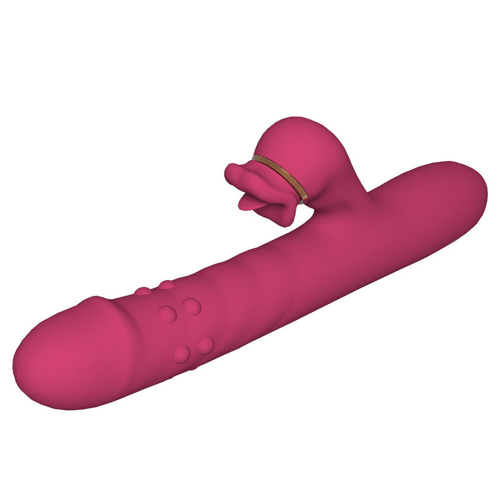 Rabbit Licking Vibratore Doppia Stimolazione - immagine 2