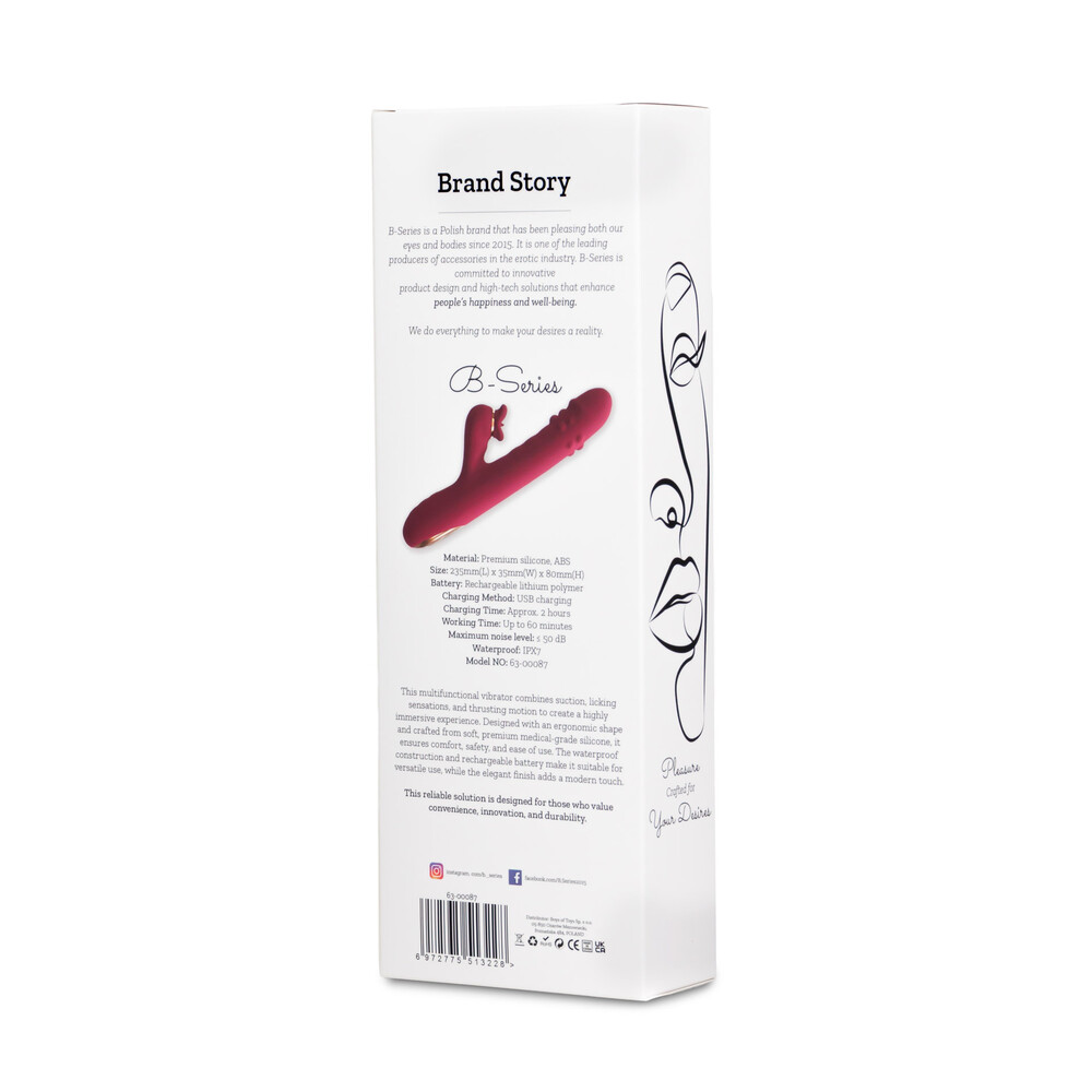 Rabbit Licking Vibratore Doppia Stimolazione - immagine 10