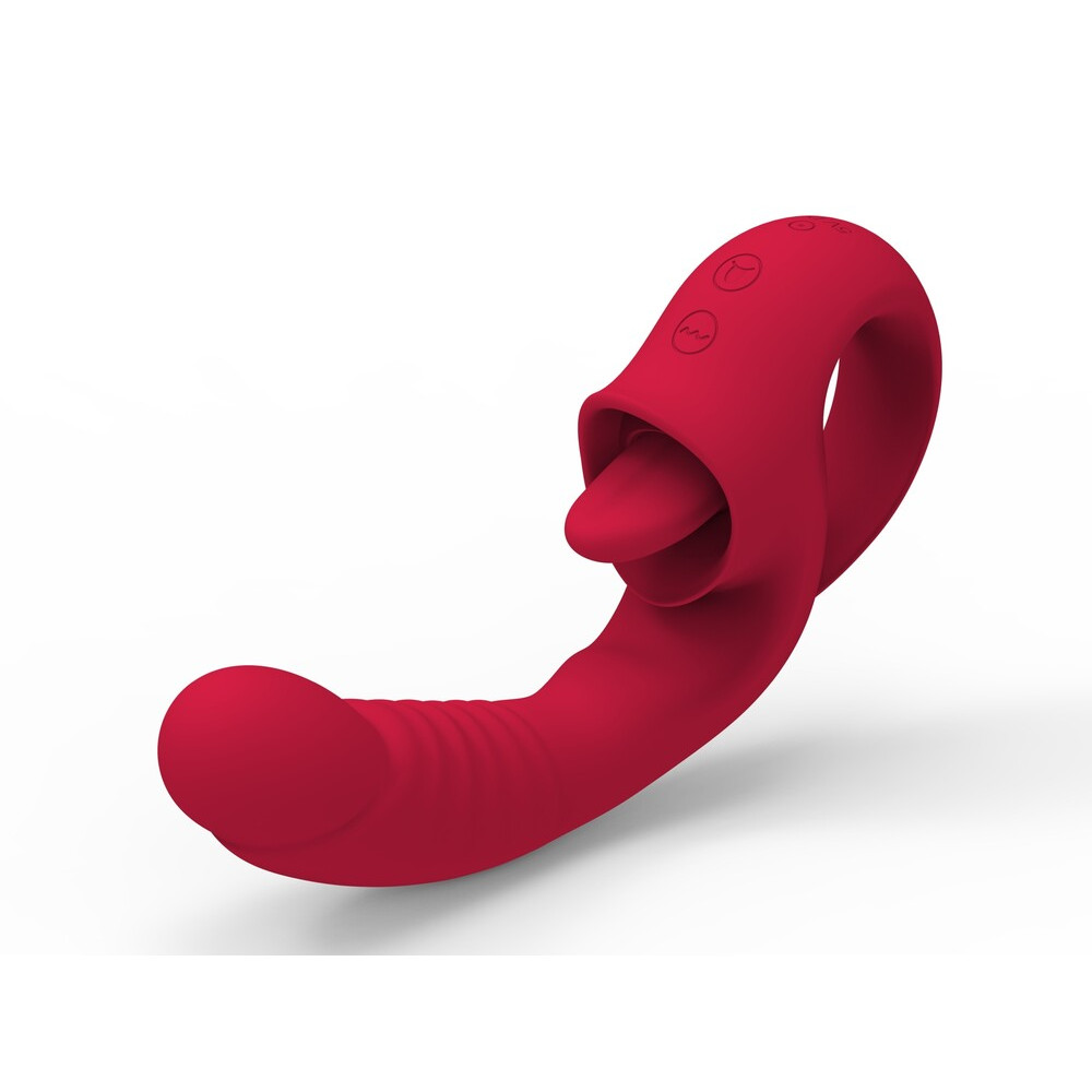 Licking Vibratore Doppia Stimolazione - immagine 3