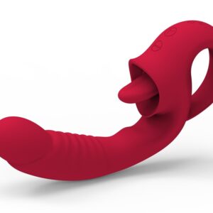 Licking Vibratore Doppia Stimolazione